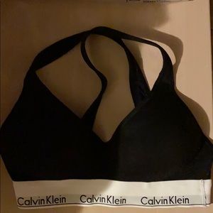 Calvin Klein lightly lined bralette